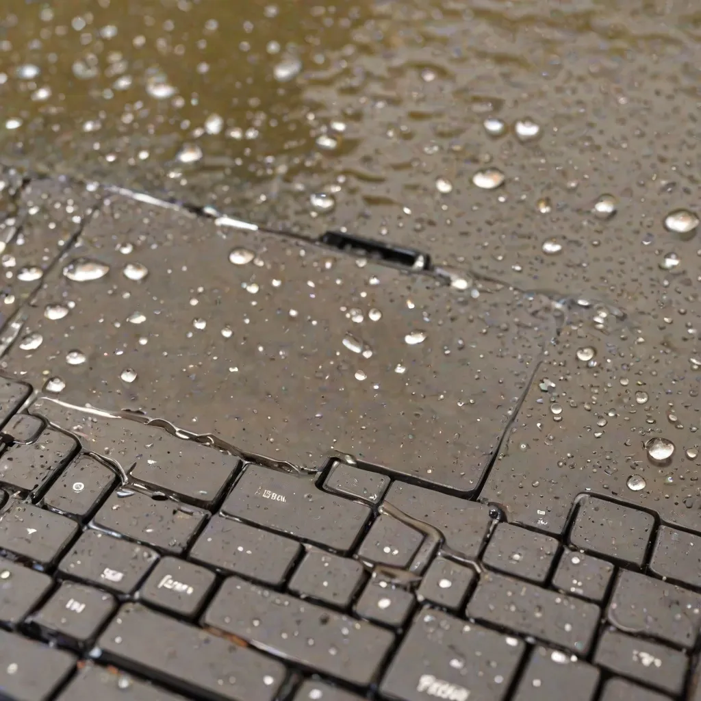 Zalany laptop – co robić, aby uratować urządzenie?